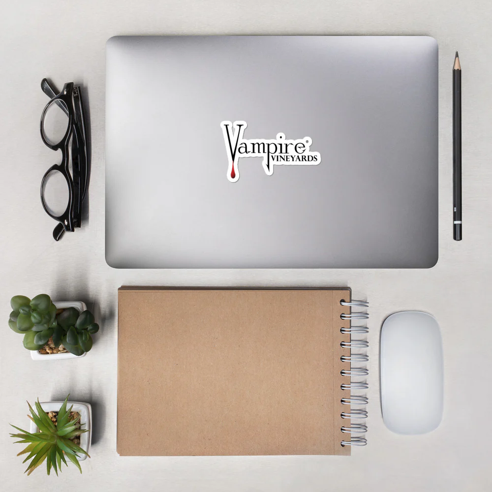 Vampire Vineyards Vinyl Stickers - Image 2