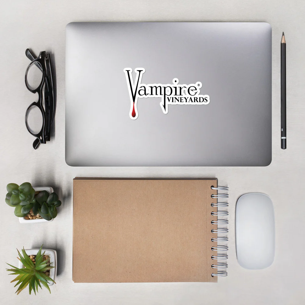 Vampire Vineyards Vinyl Stickers - Image 3